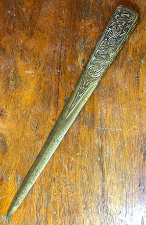 9th century tiffany letter opener
