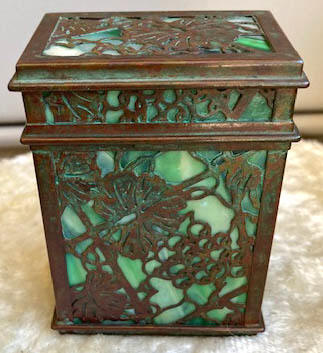 Tiffany Studios Grapevine playing card case