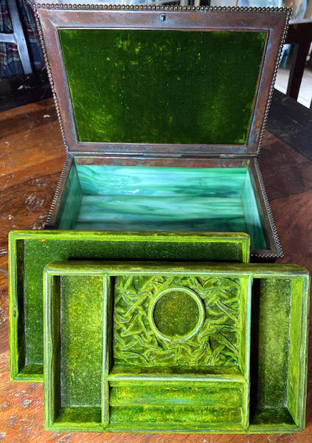 tiffany grapevine jewel box
