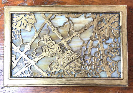 tiffany studios cigarette box