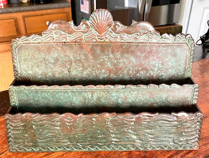 Tiffanystudios nautical paper rack