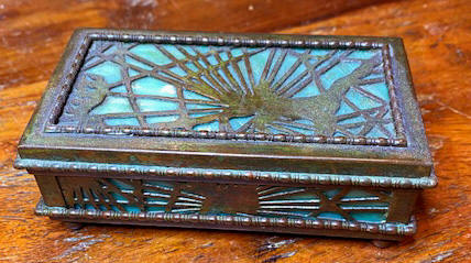 pine needle stamp box
