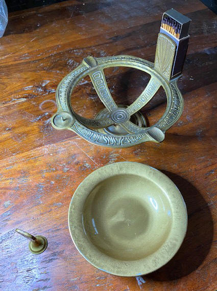 2068 tiffany studios ashtray