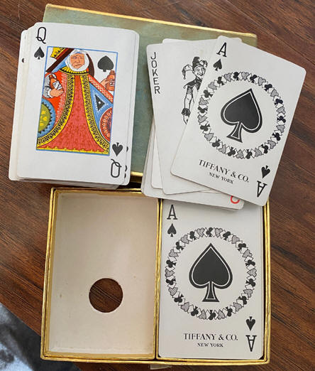 tiffany playing cards