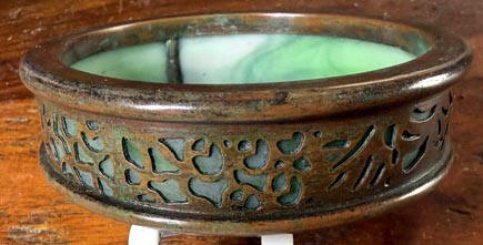 tiffany utility dish grapevine pattern